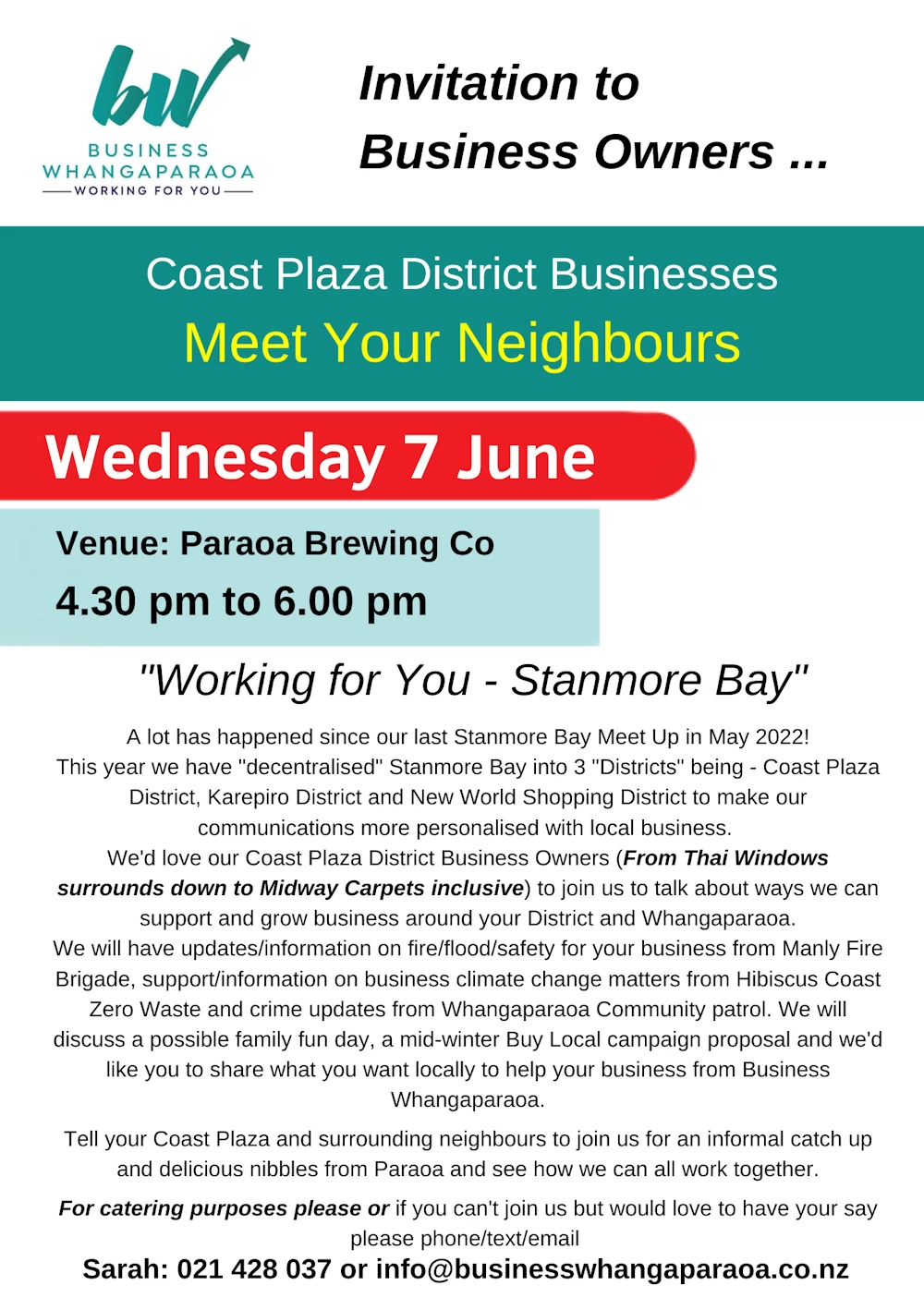 Stanmore Bay meet up
