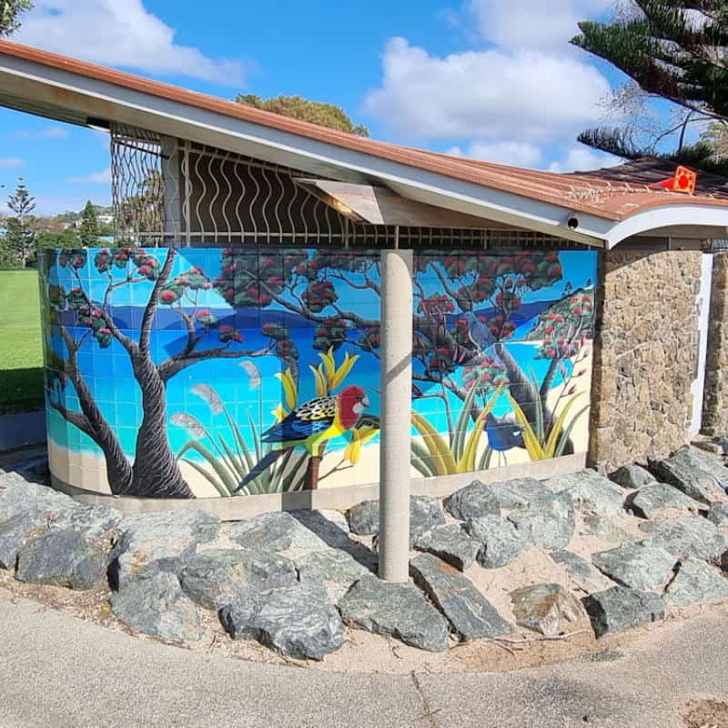 Stanmore Bay mural